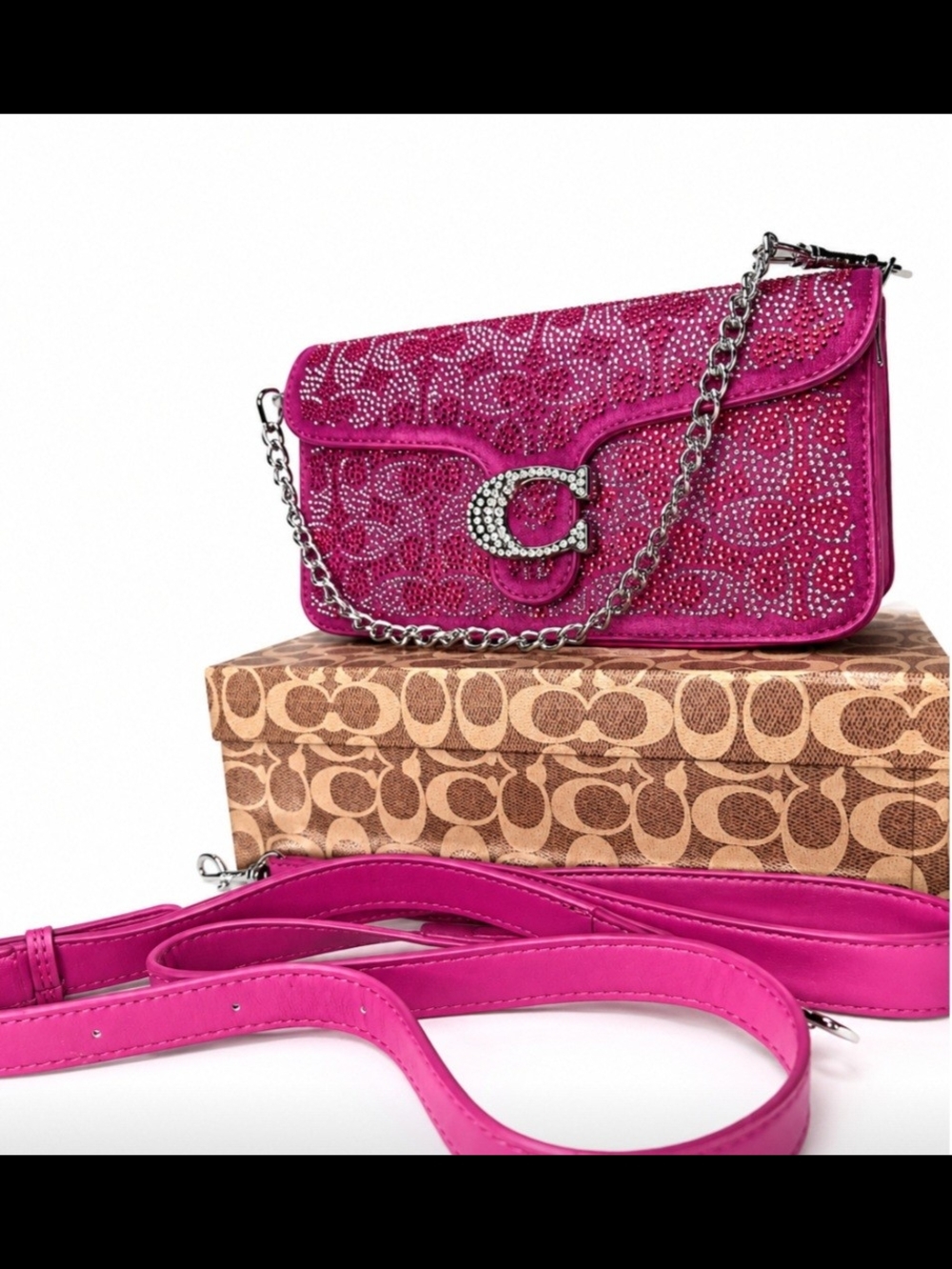 Shoulder Bag - Crystal